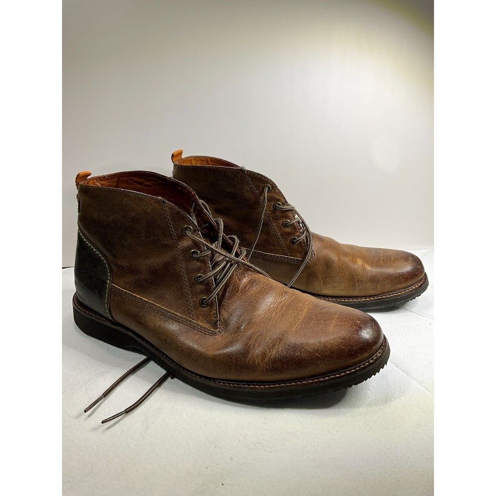 Tommy Bahama Edisto Mens Brown Leather Boots Size 11